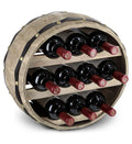 Natural Global Mounted Barrell Wine Wall Wood Cota Rack