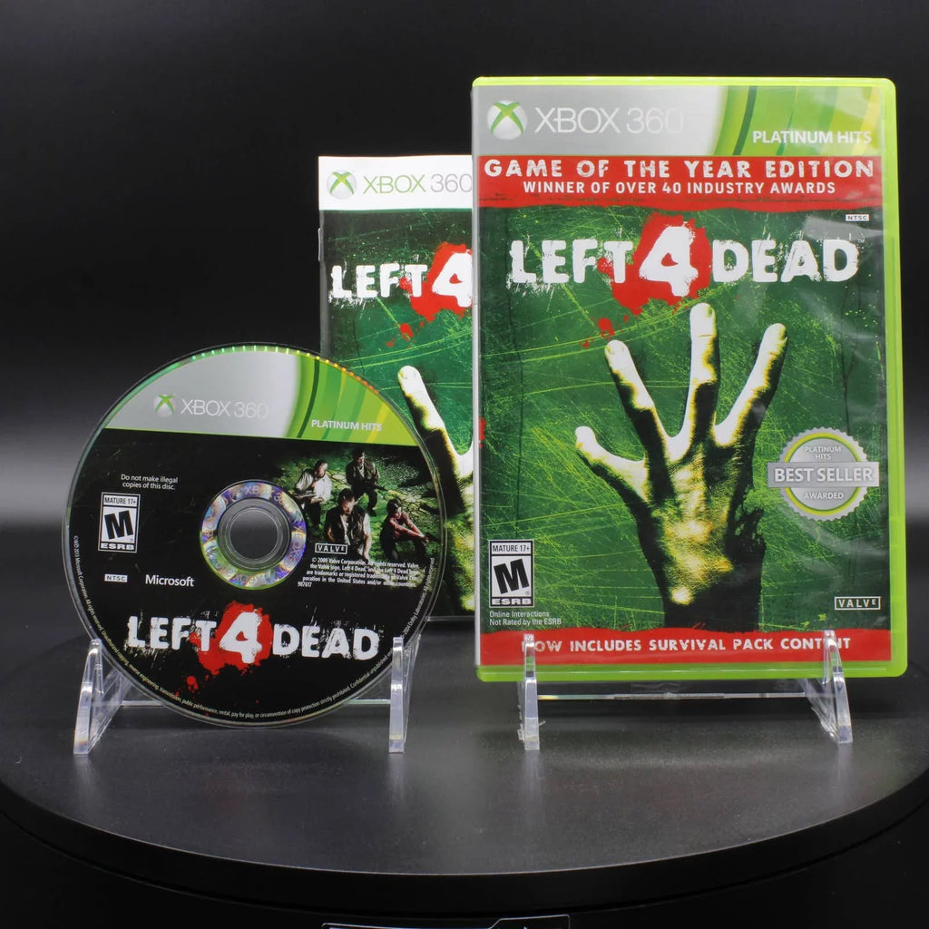 of | Left Xbox Hits Edition the | 360 Microsoft Dead Game Year | 4 Platinum
