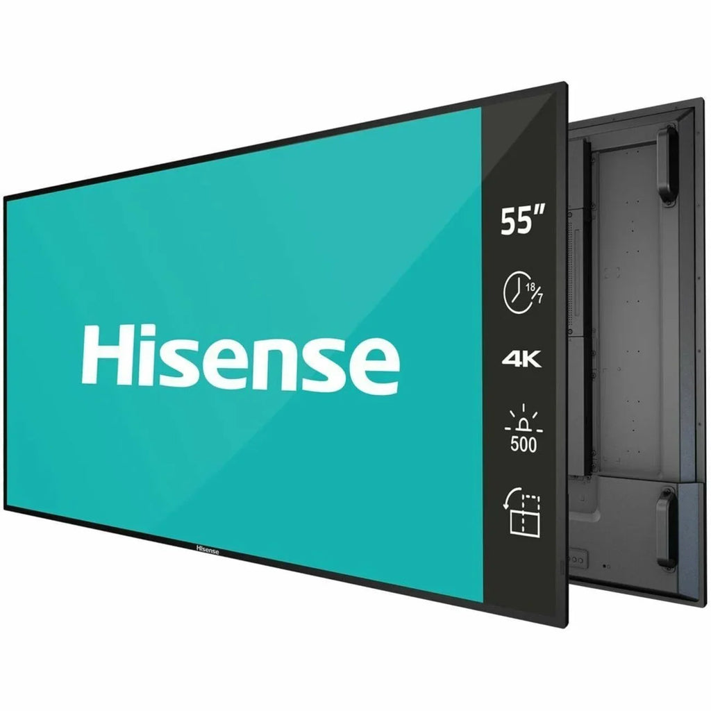 E-Series Prosumer Display 7 55B4E31T x Flat 18 500 Signage Digital 4K in. Hisense UHD 55 Nits Panel