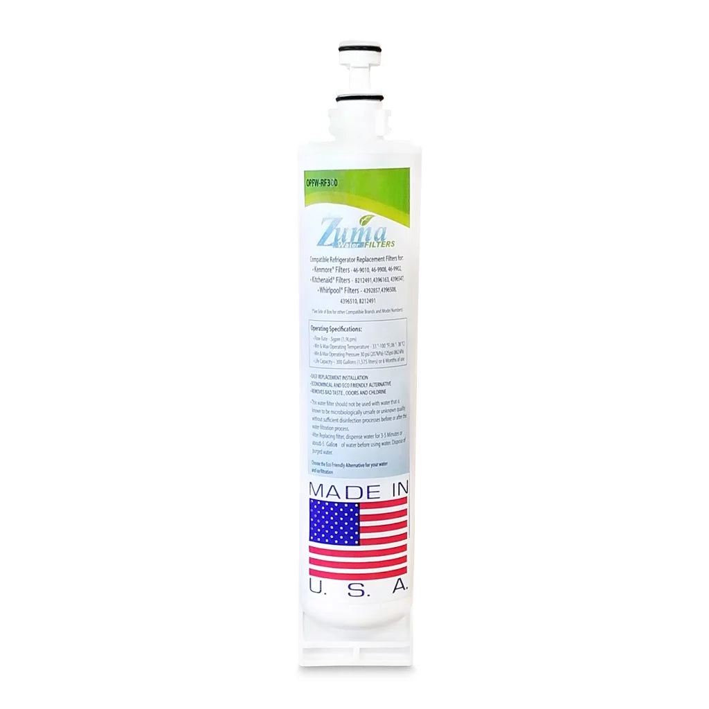 Made Model - OPFW-RF300 and ZUMA Water Brand - U.S.A. , Compatible Ice , Filter , 1587 in # 4392857 with Whirlpool®