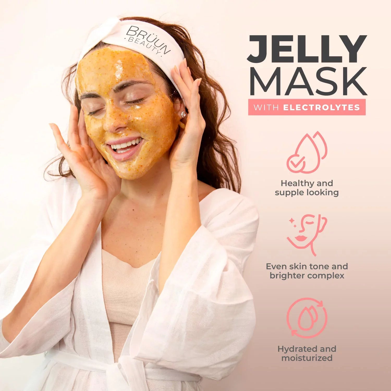 Chamomile, "Rubber Matcha, Lavender, Mask" 10 Egyptian Spa Rose, Mask Jelly Set Peppermint, Peel-Off Premium BRÜUN (24k tree, Treatments Modeling - Kiwi, Jazmine) Tea Gold,