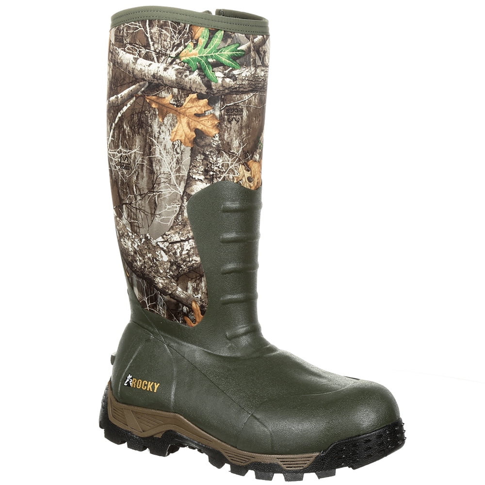 Casual Rocky Boots Rubber Sport Waterproof Outdoor Insulated Calf Pro 16 Mens Mid Inch