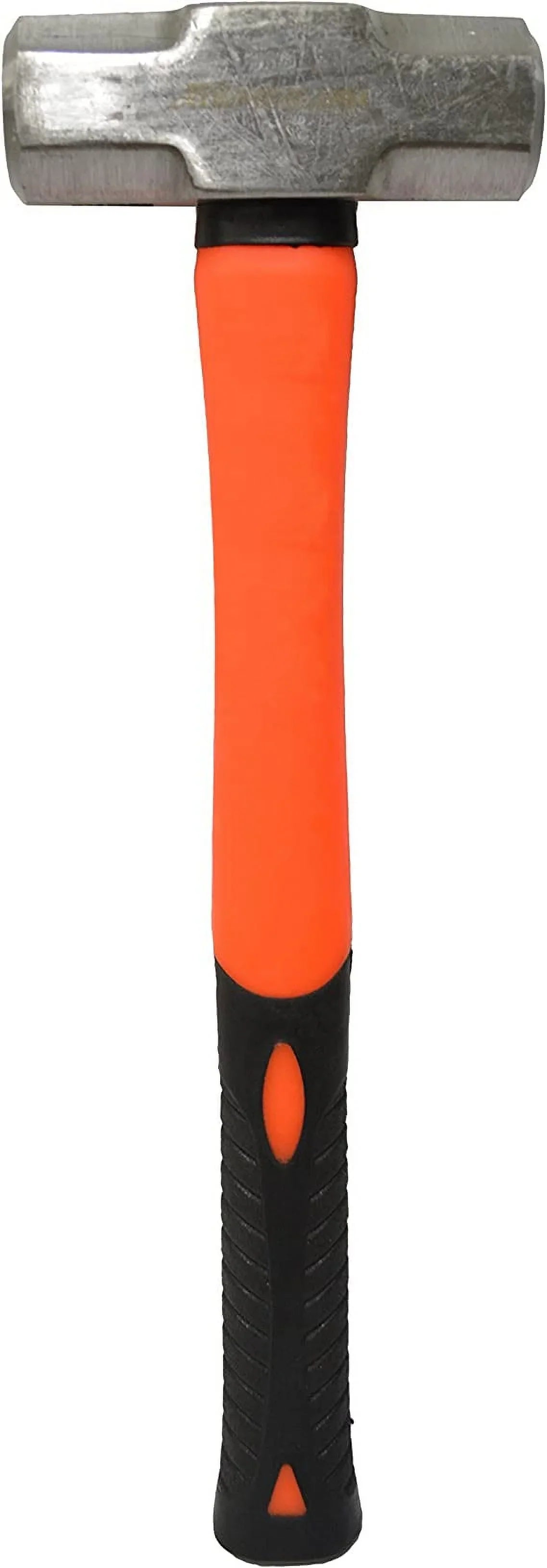 Shock Grip Fiberglass Shaft Sledge (3 Rubber with and Handle Dipped Hammer Pound)