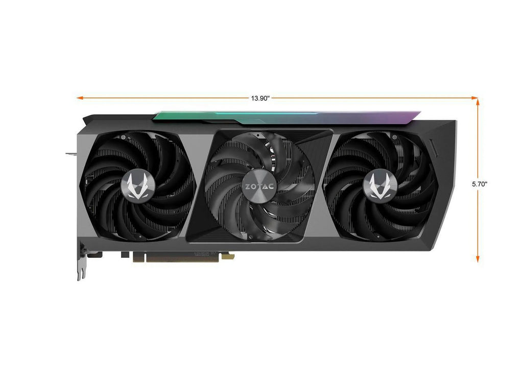 ATX ZT-A30710B-10P Video 3070 RTX Ti Card 8GB PCI GDDR6X Extreme ZOTAC GeForce Express 4.0 Holo AMP
