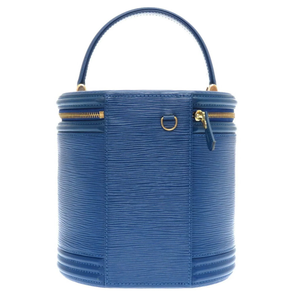 Handbag M48035 Epi Cannes Pre-Owned VUITTON (Fair) Vuitton LV Bag Louis LOUIS 0101 Blue