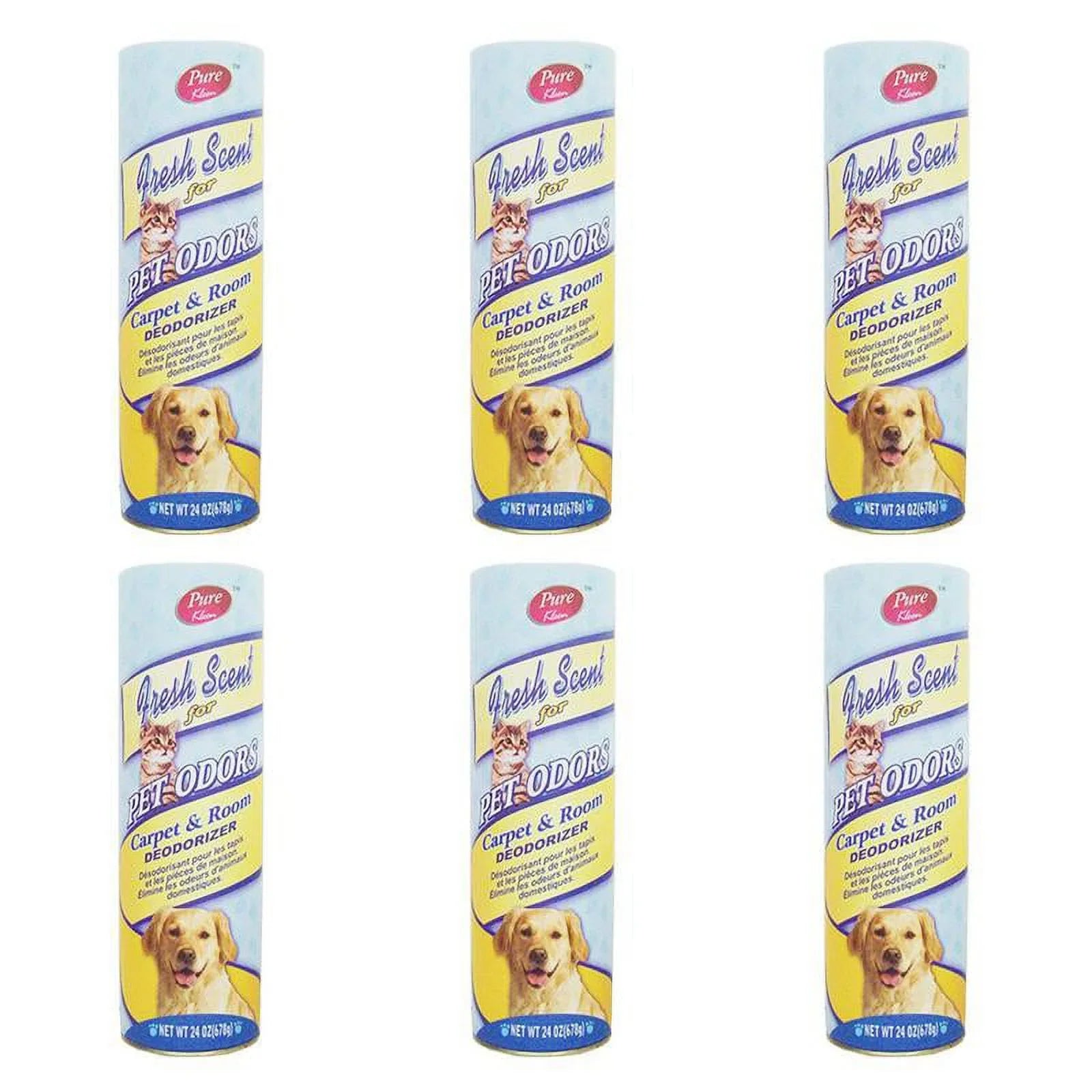 Fresh For Scent (678g) Kleen Pet of Pure Odors (Pack 6)