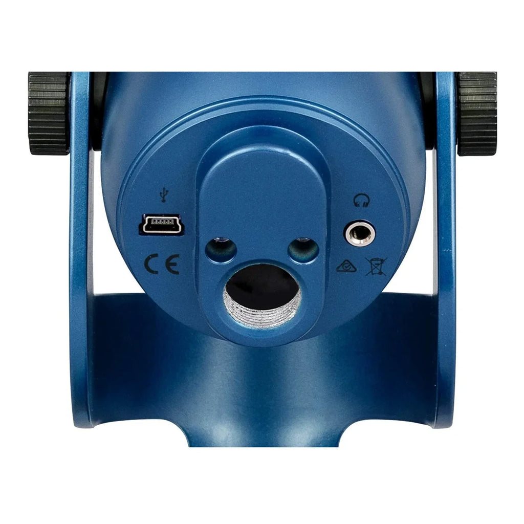 Shock Microphones Boom Microphone Yeti Arm (Midnight Mount with Blue and Filter Stand, Blue) Pop