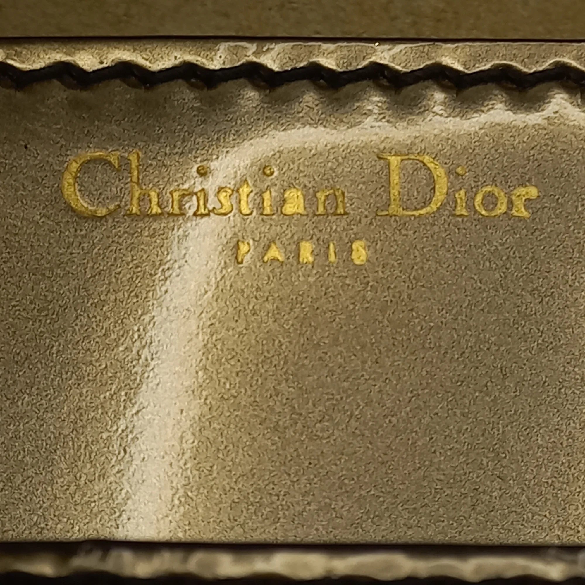 Leather Chain Gray JaDior Mini Pre-Owned Shoulder Flap Calf Bag (Good) Unisex Authenticated Dior