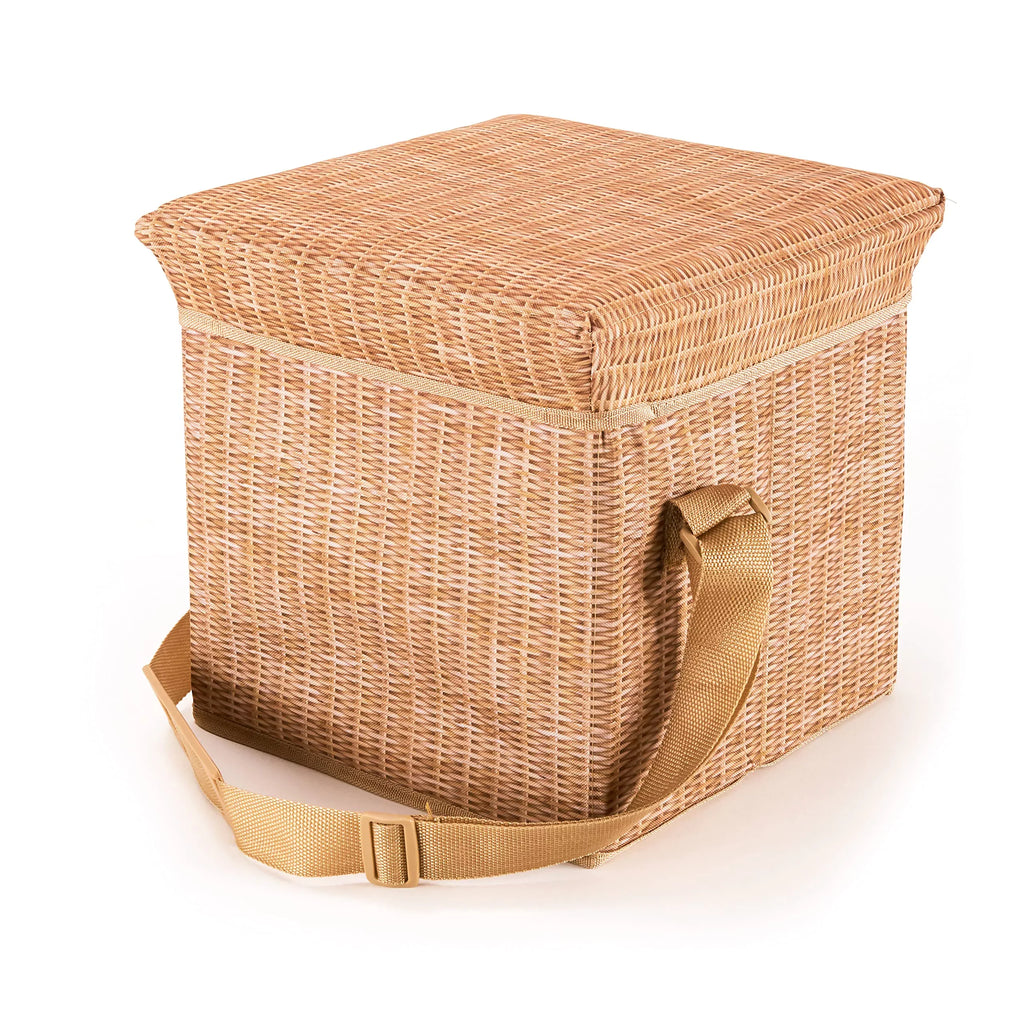 Cooler Cooler Seat Seat-Wicker Wicker Picnic