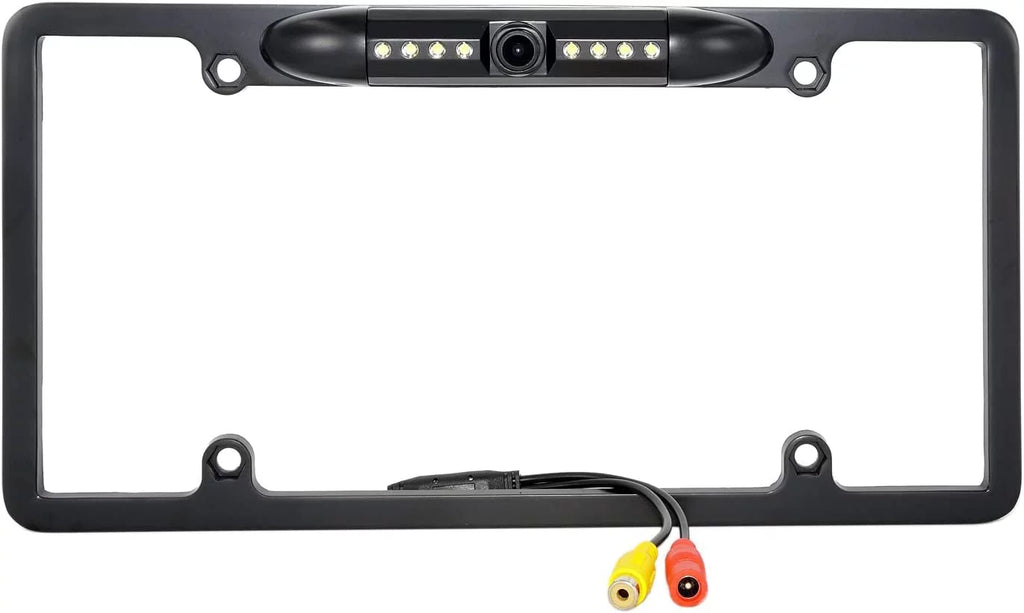 Plate Rearview DMX-125BT Kenwood DMX125BT Waterproof Black Backup for Camera License