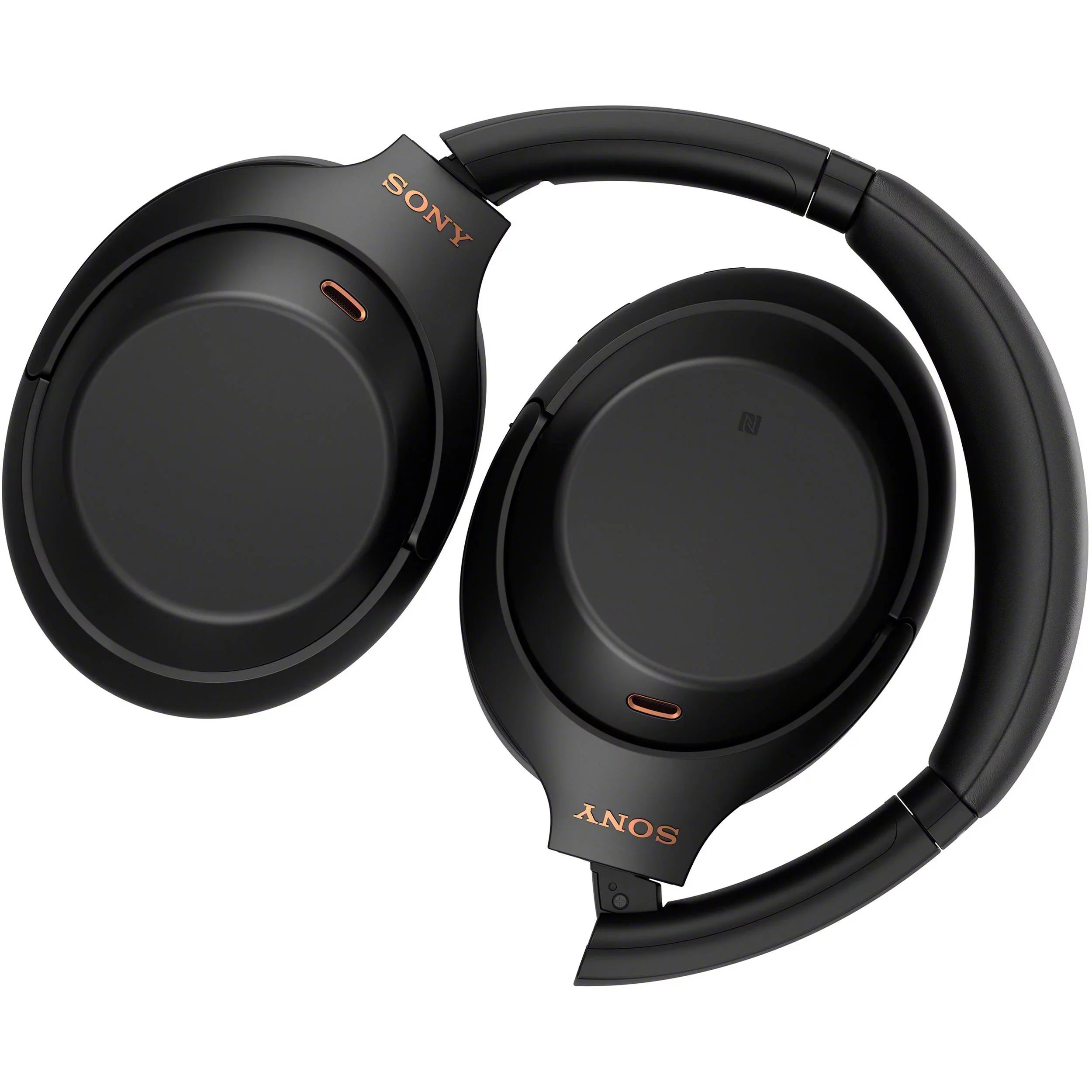 Connection Case Includes: for Plug & Carry Adapter Cable, In-Flight Microfiber Type-C (Black) Wireless Cloth - Sony USB Use, Headphones Compact Over-Ear Noise-Canceling WH-1000XM4 Cable, Cleaning