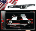 Screen 6.2" Radio Bundle Rearview XV95BK Link+ AT-68BTN Touch Camera Audiotek Mirror