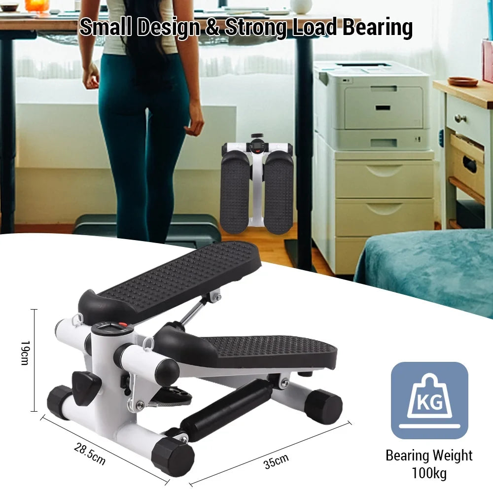 Home Capacity for with Anself Stepper Bands Weight Exercise 100kg LCD Resistance Display, Perfect