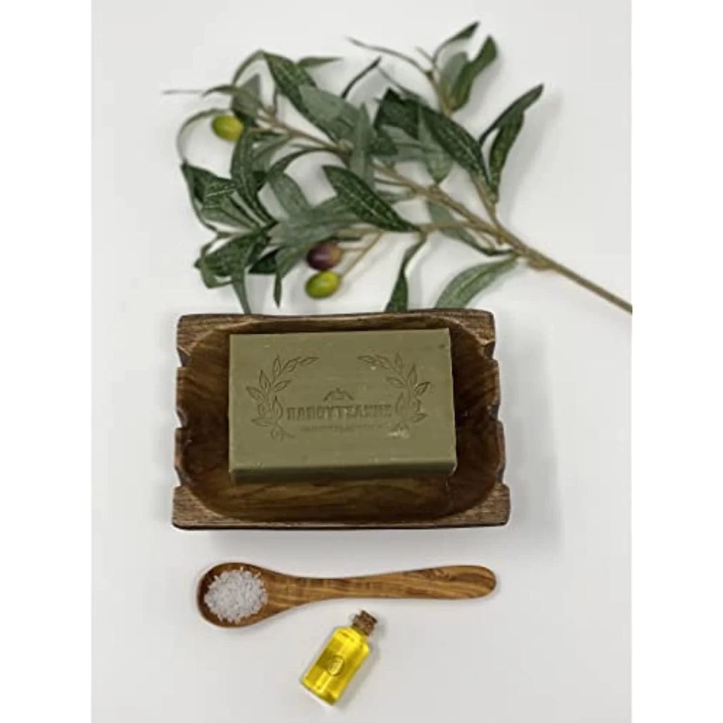 Olive Pure (250g) Of 8.8 Soap oz, Oil Greek Papoutsanis Bars, Pack 4 Of