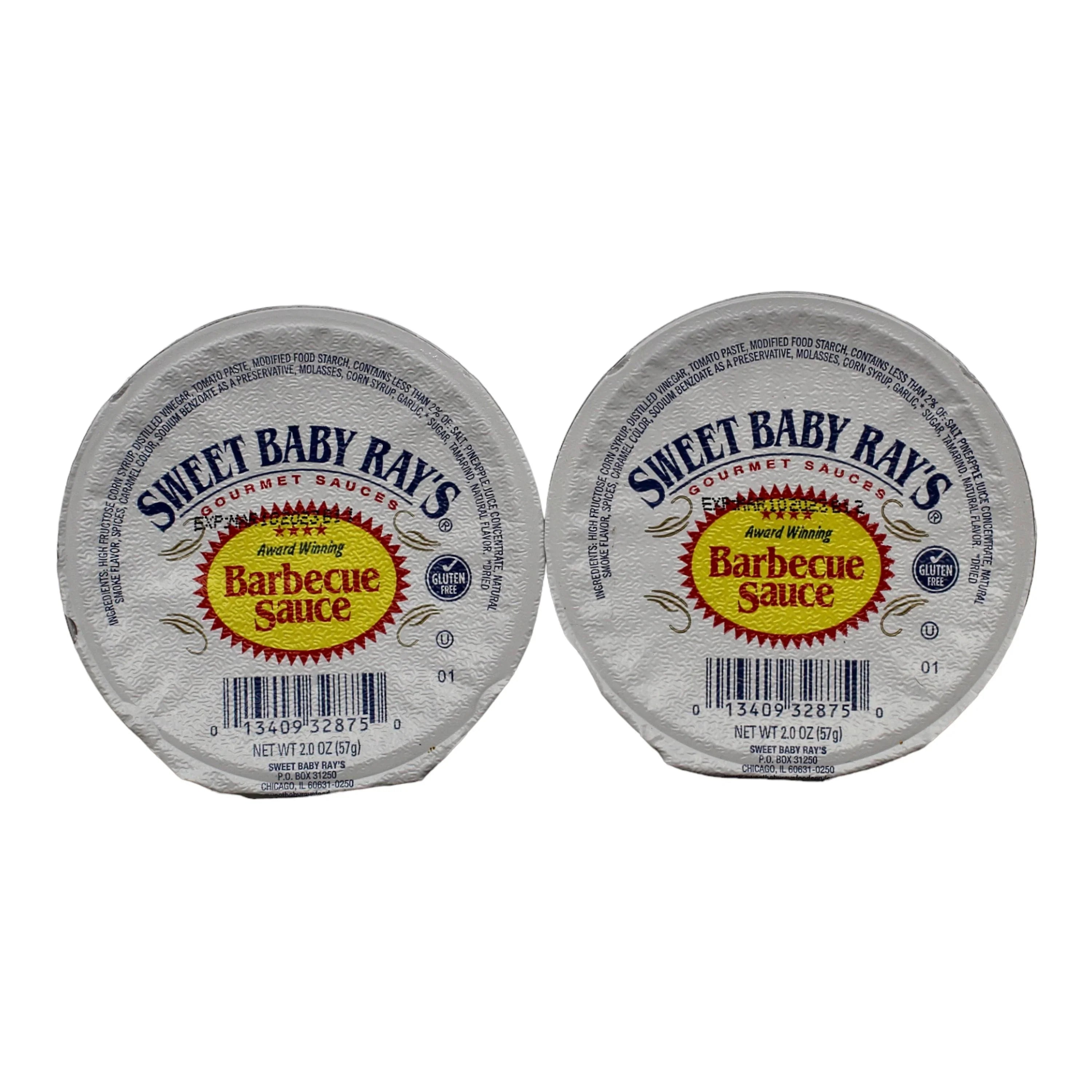 Sweet 36 Rays Sauce Cups Count 2oz BBQ Sauce Barbecue Baby Original