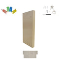 Beige 100 Lock Key Hooks Organizer Key Cabinet EQCOTWEA Wall Mount Box
