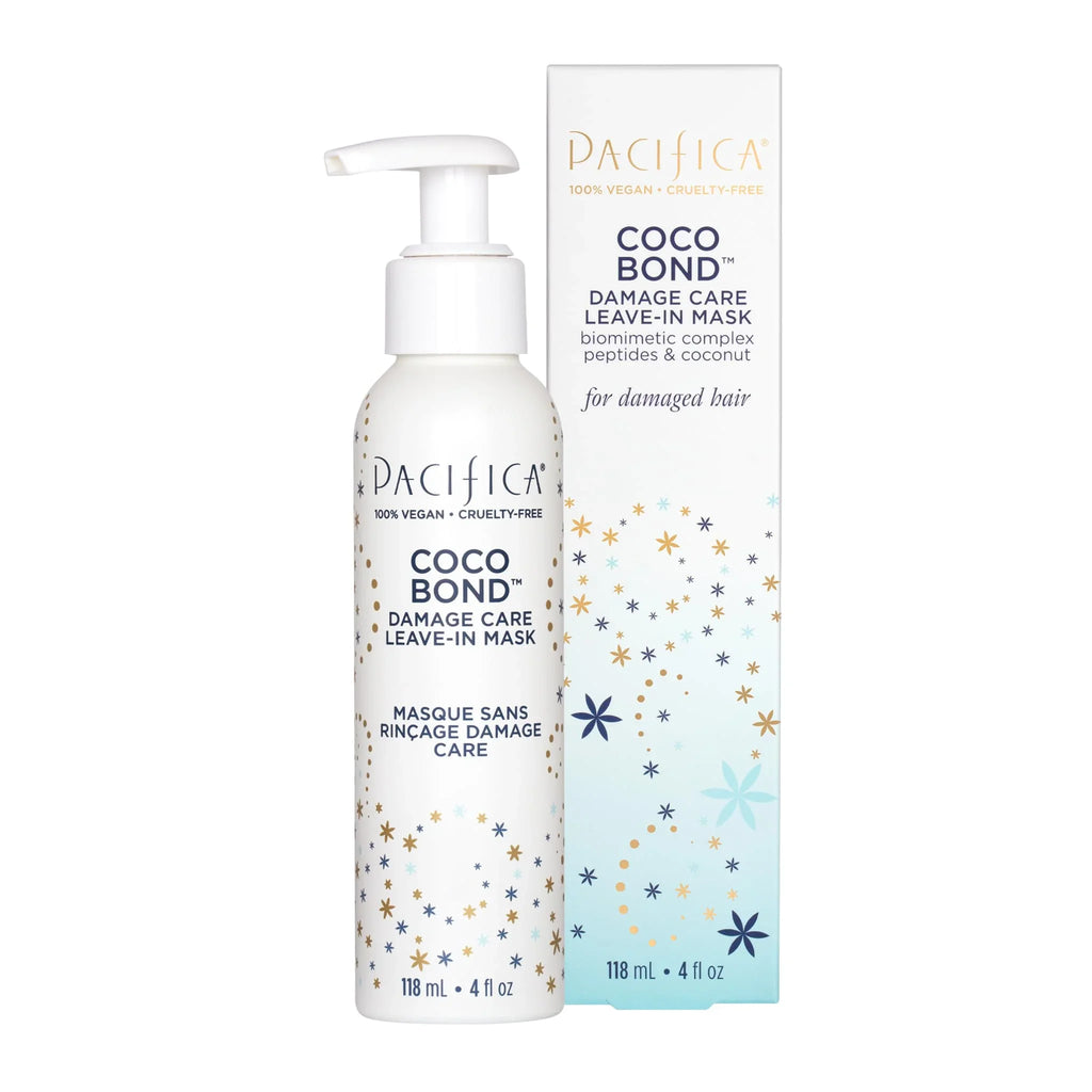 Services, Vegan From Chlorine, & Repair Hair Mask Care Bleach, Dry Chemical Damaged & Beauty, Damage Heat, Bond Leave-In Pacifica Coconut, Treatment, Color, Coco