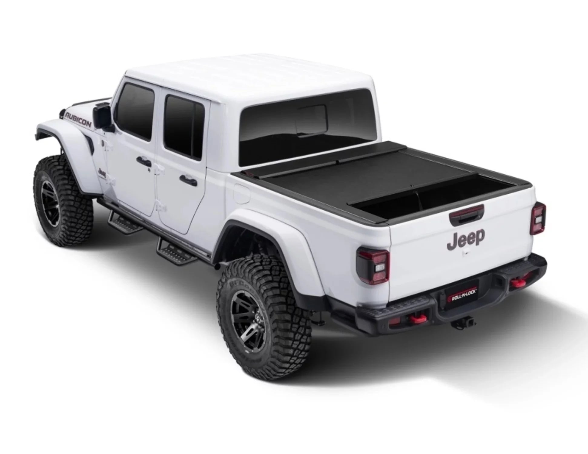 Bed 5' Retractable Rail M-Series (60") RealTruck LG496M System Tonneau w/o Select Roll-N-Lock Gladiator Bed Cover Truck | by Jeep 2020-2023 with Trail Compatible |
