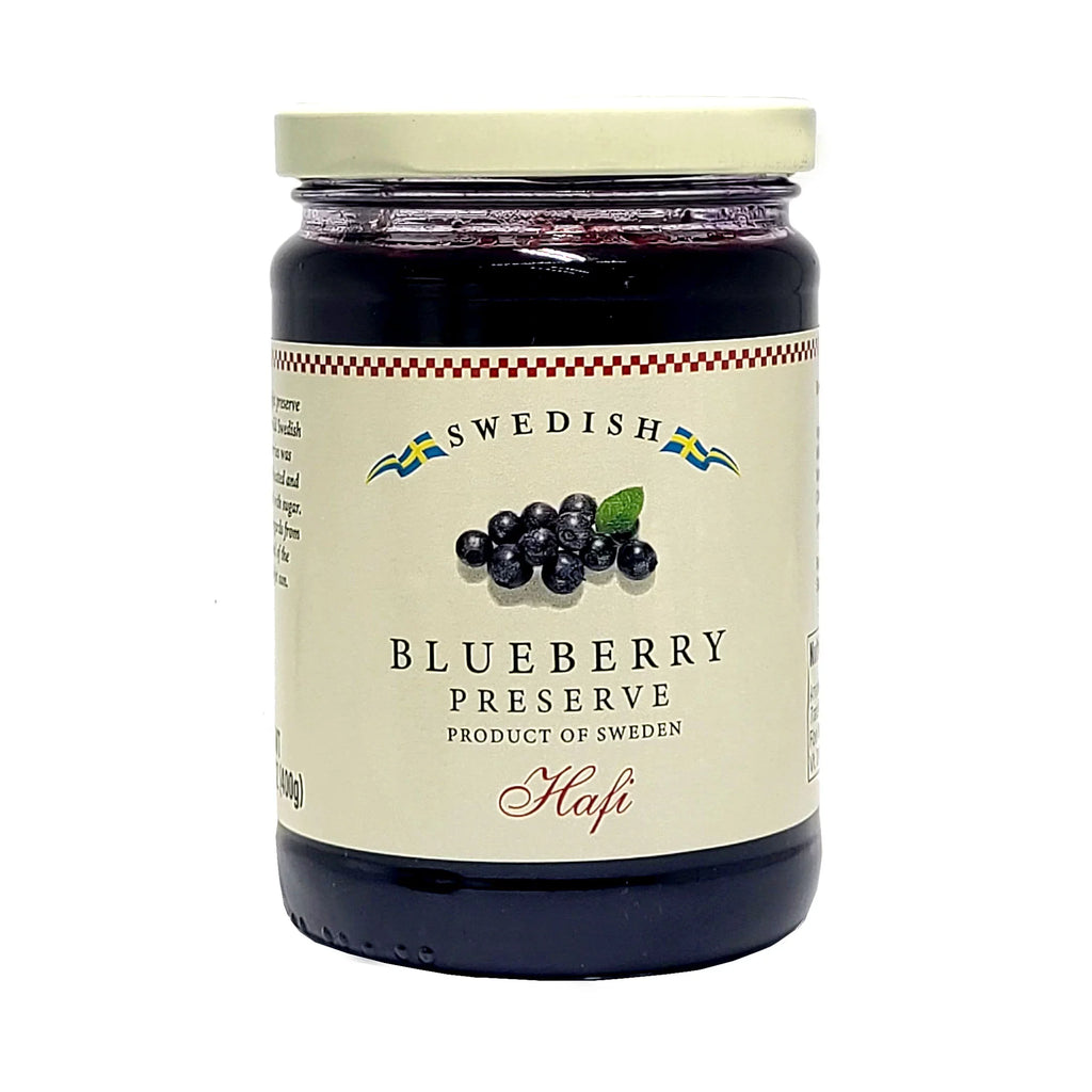 14.1 Hafi Swedish Steel Pack & (3-Pc Stainless Spoon Each Blueberry with Modern ml) Set) Gooseberry Oz. of Bonus Combo Preserves (400 Swedish