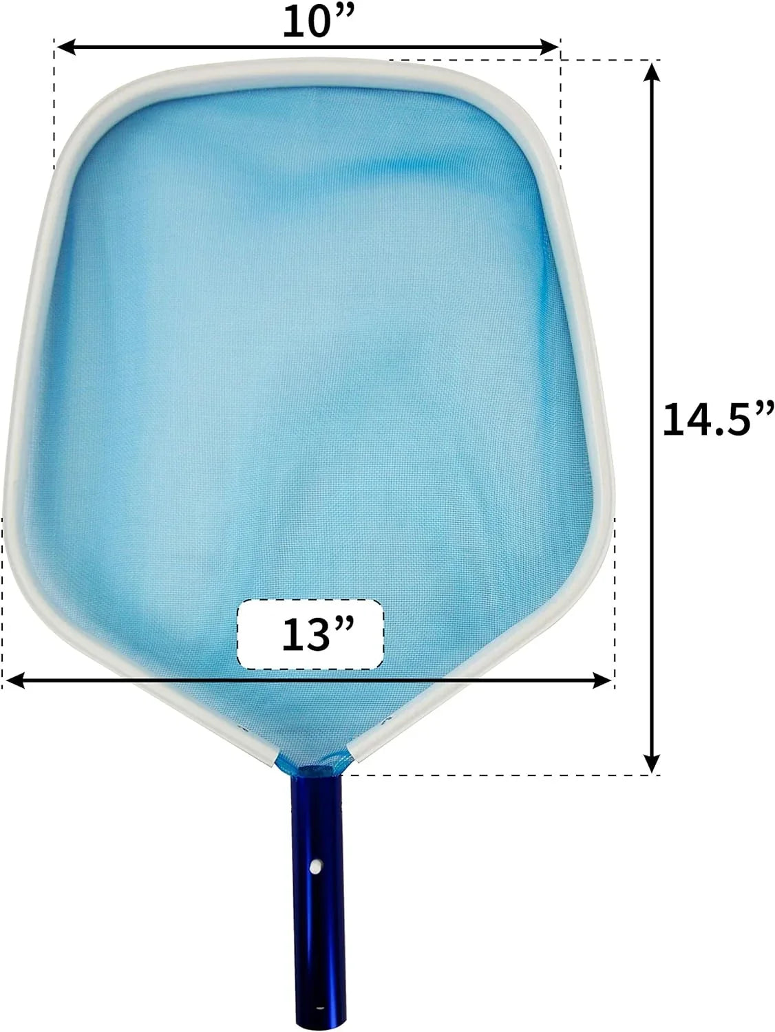 For Mesh Fine And Fountain Ultra Pool, Debris Blue Above Ground | Skimmer Inground Pool With | Heavy-Duty Spas | And Deluxe Pool, Chemical-Resistant Remove Leaves