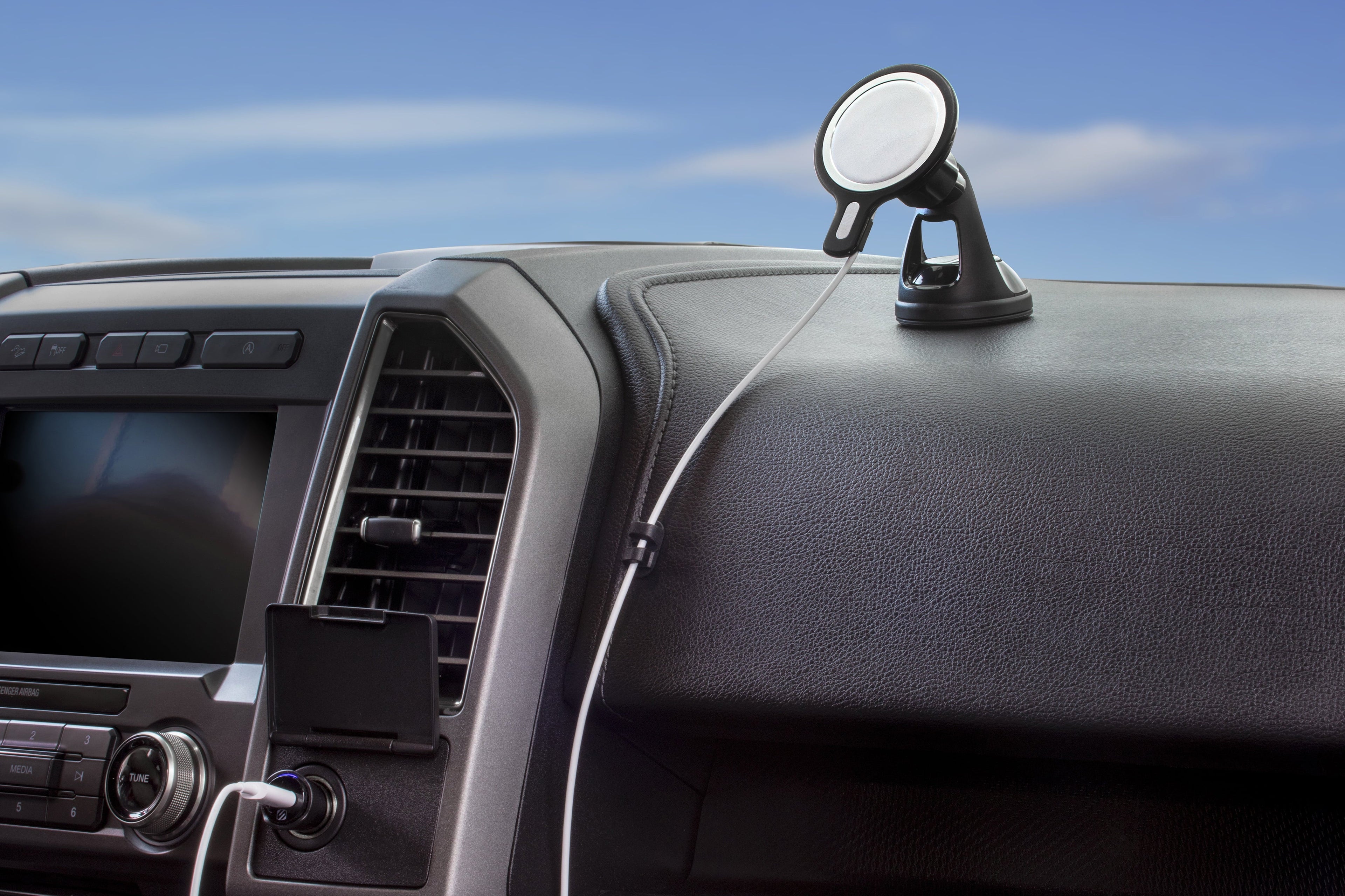 MagicMount MagSafe (MagSafe Charger Phone Is with Included) Mount Car MSHWDPD20-SP MSC Holder Compatible Chargers, NOT Scosche Window/Dash Black Kit