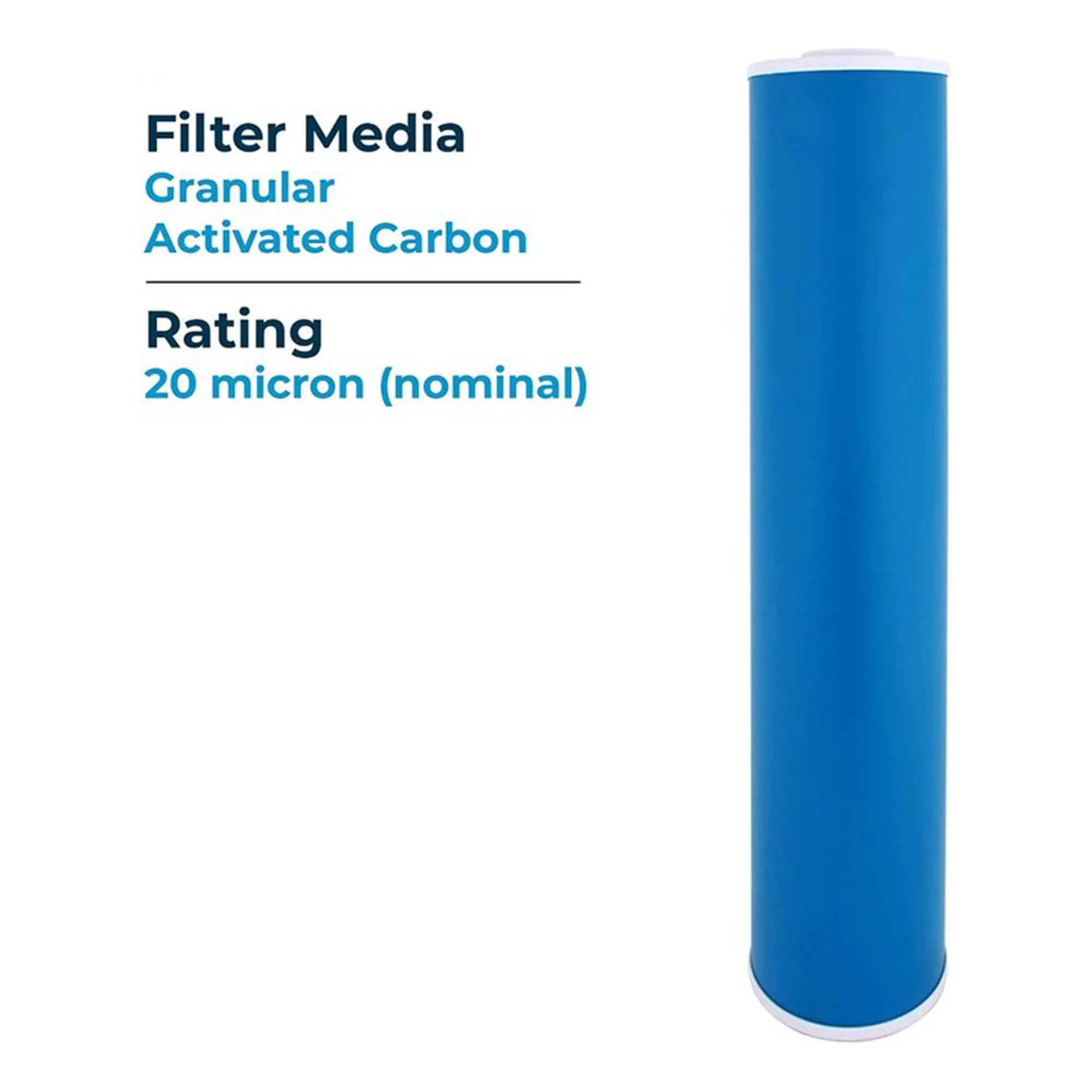 Granular Filter, Pack Water Activated SpiroPure 4 20 Carbon Micron