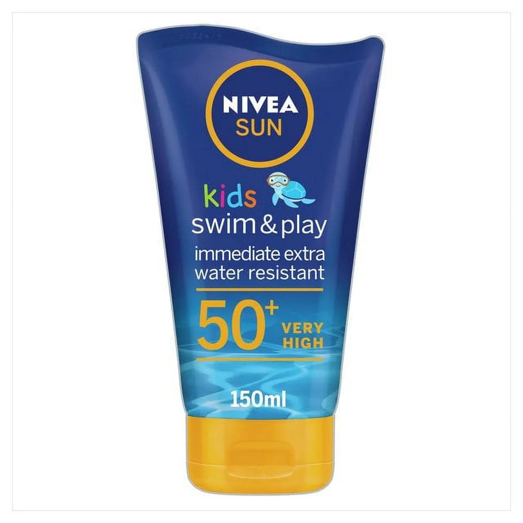 Sentogo 150ml Kids American Variety Sun - from NOT 2 Play PACK Version - Nivea Kingdom European A SOLD - SPF AS & 50+ Imported by Swim United North