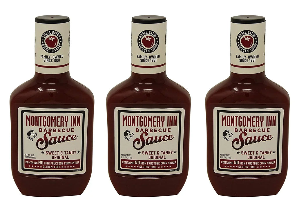 (Pack Montgomery Original, Inn 3) Barbecue of Sauce, 18oz
