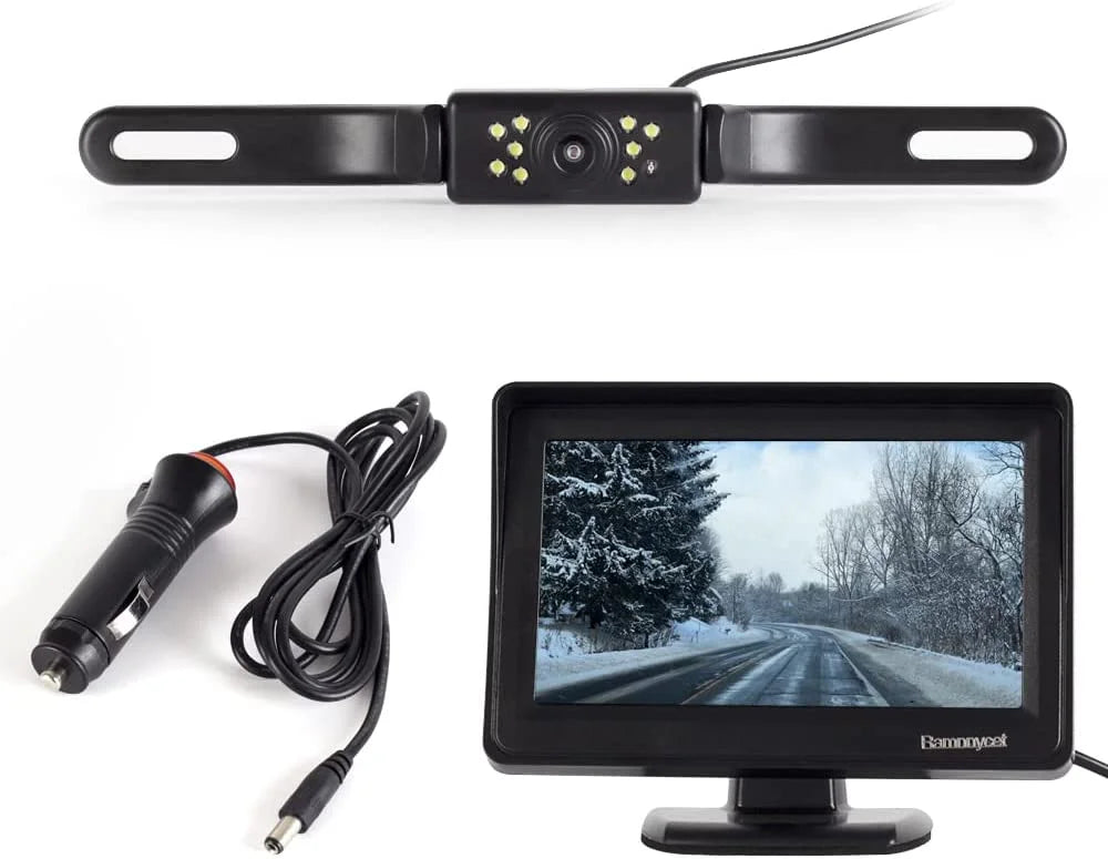Car Reverse Truck SUV Camera Monitor Lotorasia Backup Kit,Car Camera Pickup for HD