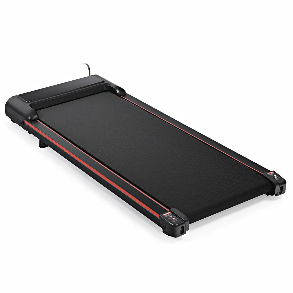Capacity, Size Control 0.6-3.8MPH Jogging, Remote & Home Speed Under LED Display, Treadmill for Office, Walking Portable Desk Seizeen Walking 300lbs 47''L for Pad, Small