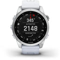Smartwatch, with Garmin Sized Smaller 7S, Whitestone Fenix Adventure Silver (Refurbished)