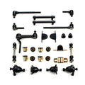 Black Full 1962 Size 1961 Rebuild Chevrolet End Suspension Poly Master Kit Front