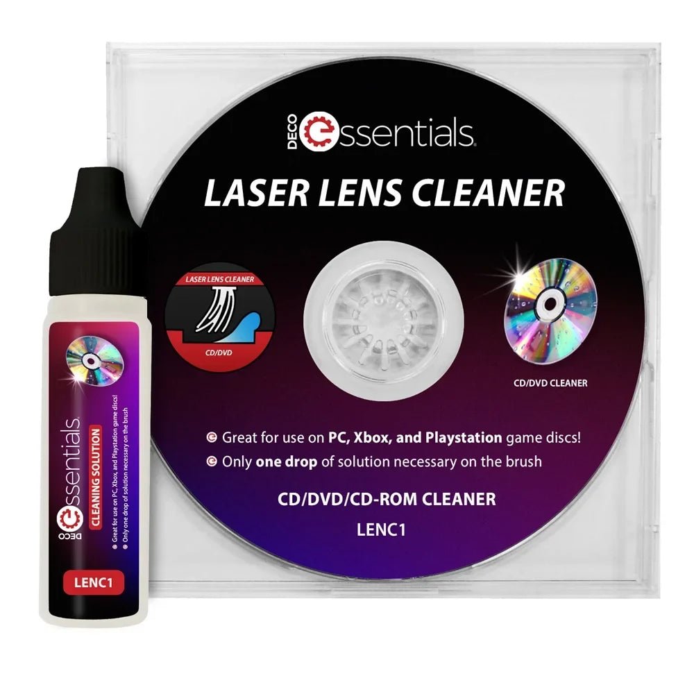 Essentials Laser Year Player 6FT Blu-Ray Cable, 1 with Disc Cloth, Pack HDMI Protection Cleaning with Enhanced Bundle Sony WiFi 4K & Deco Streaming Gear Microfiber Cleaner CPS Deco Lens BDPBX370
