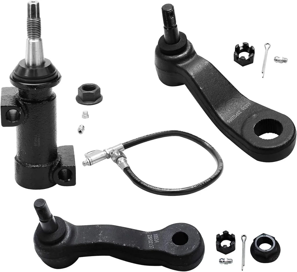 Control 4WD Kit Sierra 1500 Arms Detroit Lugnuts Suspension - w/Keys Hubs 2000-2006 Silverado + Wheel Replacement Tahoe Axle Front 24pc for Escalade
