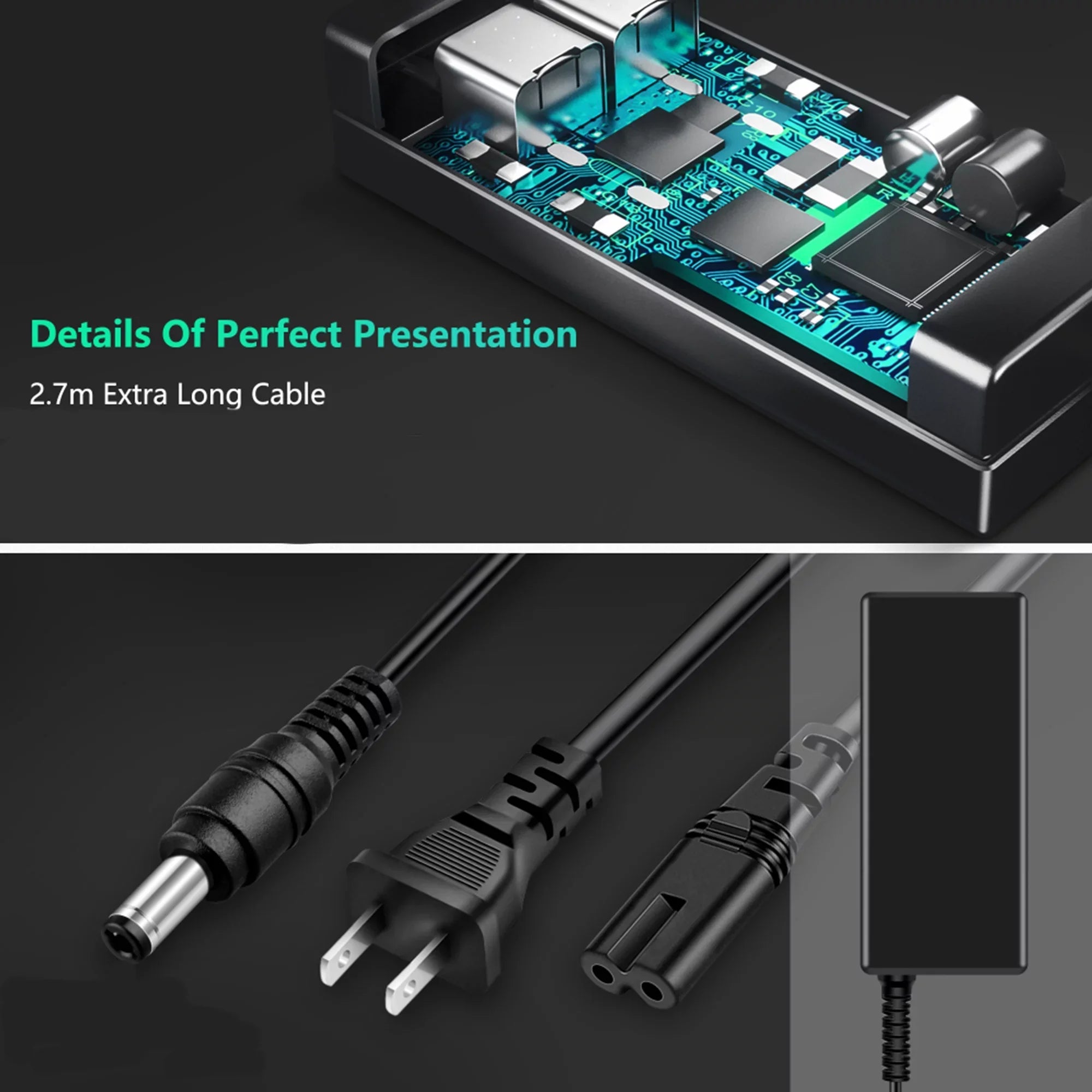 For System 2.1 Power TV DC Auvio No.: Soundbox Home Box Stereo Sound 4000460 AC Channel Cat. Soundbar Surround FITE ON Speaker Adapter / SBX24210 Theater Sound bar