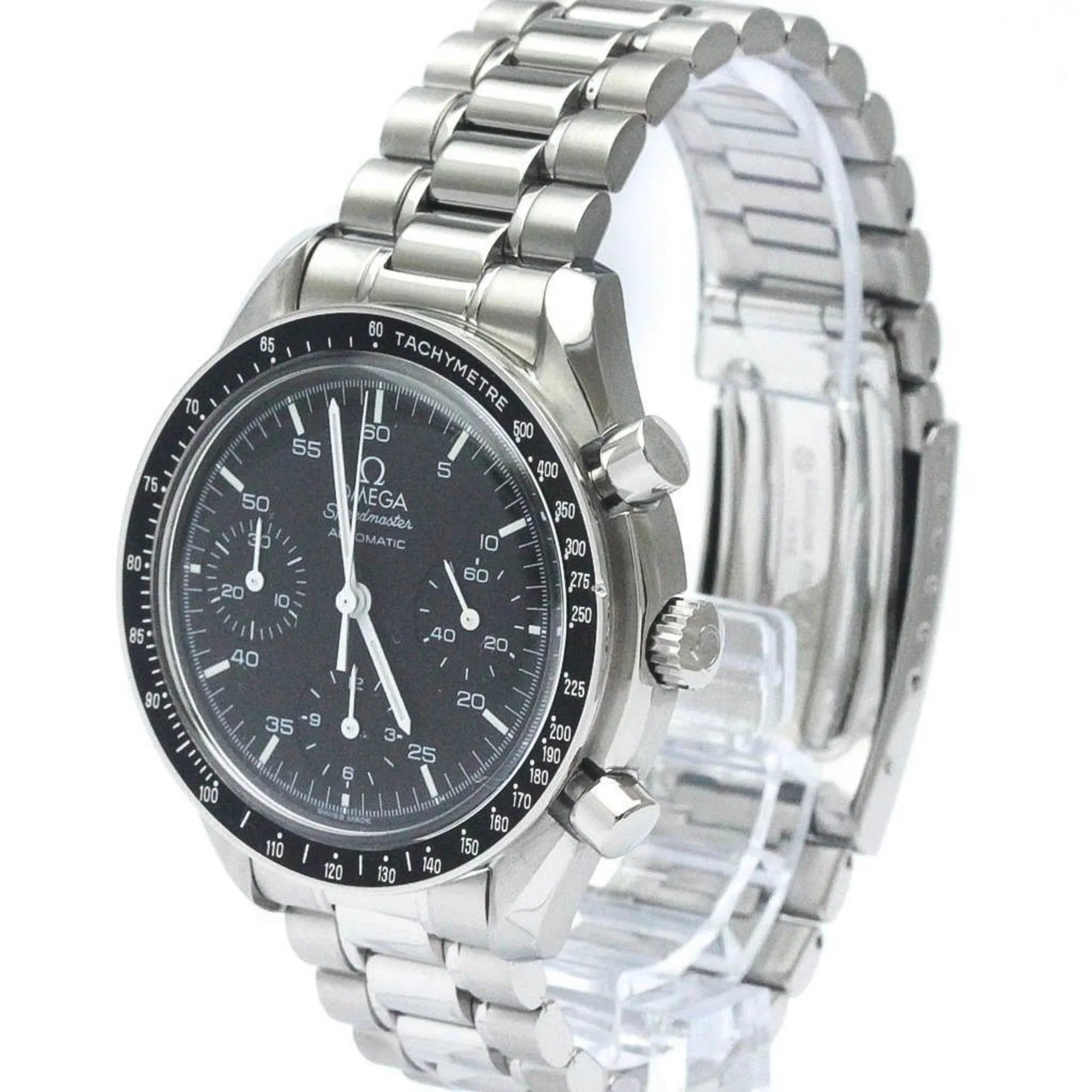 Polished Pre-Owned Steel Watch Mens (Good) OMEGA Speedmaster 3510.50 Automatic