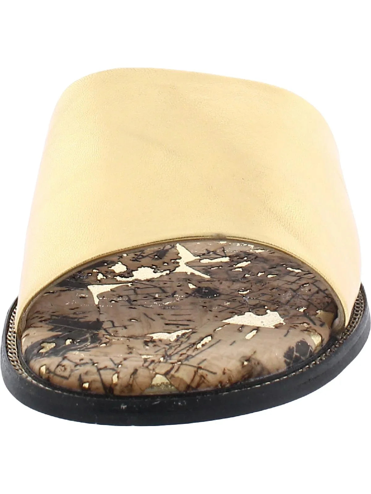 Lagerfeld Paris Cork Womens Gloria Flat Leather Sandals Karl