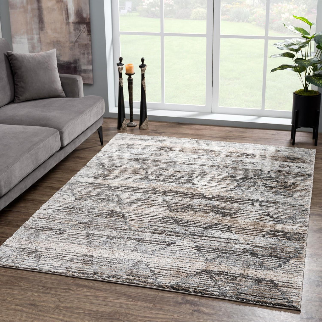 Marine 2'7" Multi Portsmouth x United Weavers Rug Runner Fish 7'2"