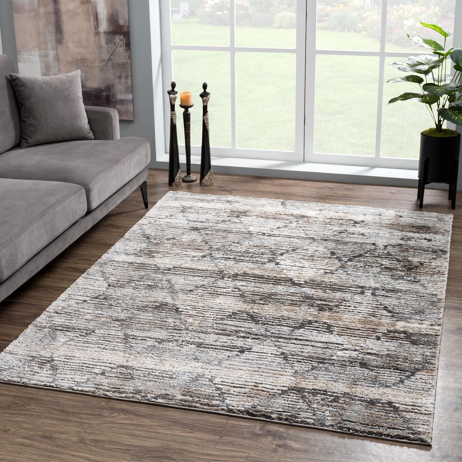 Marine 2'7" Multi Portsmouth x United Weavers Rug Runner Fish 7'2"