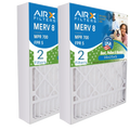 Controls WICKED FILTERS AIR. Premium MPR Air with to USA Filter 46585900 FPR AIRX Made Filter Furnace # MERV 5 Field & by Comparable Compatible 700 CLEAN 16x25x5 2 Pack 8 16x25x5