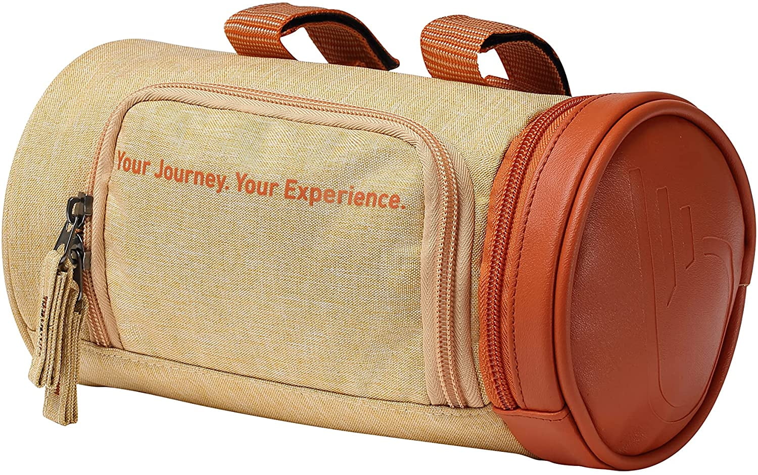 Bag, Bike Front Waterproof sixthreezero Roll Handlebar Bag, Cream Bicycle