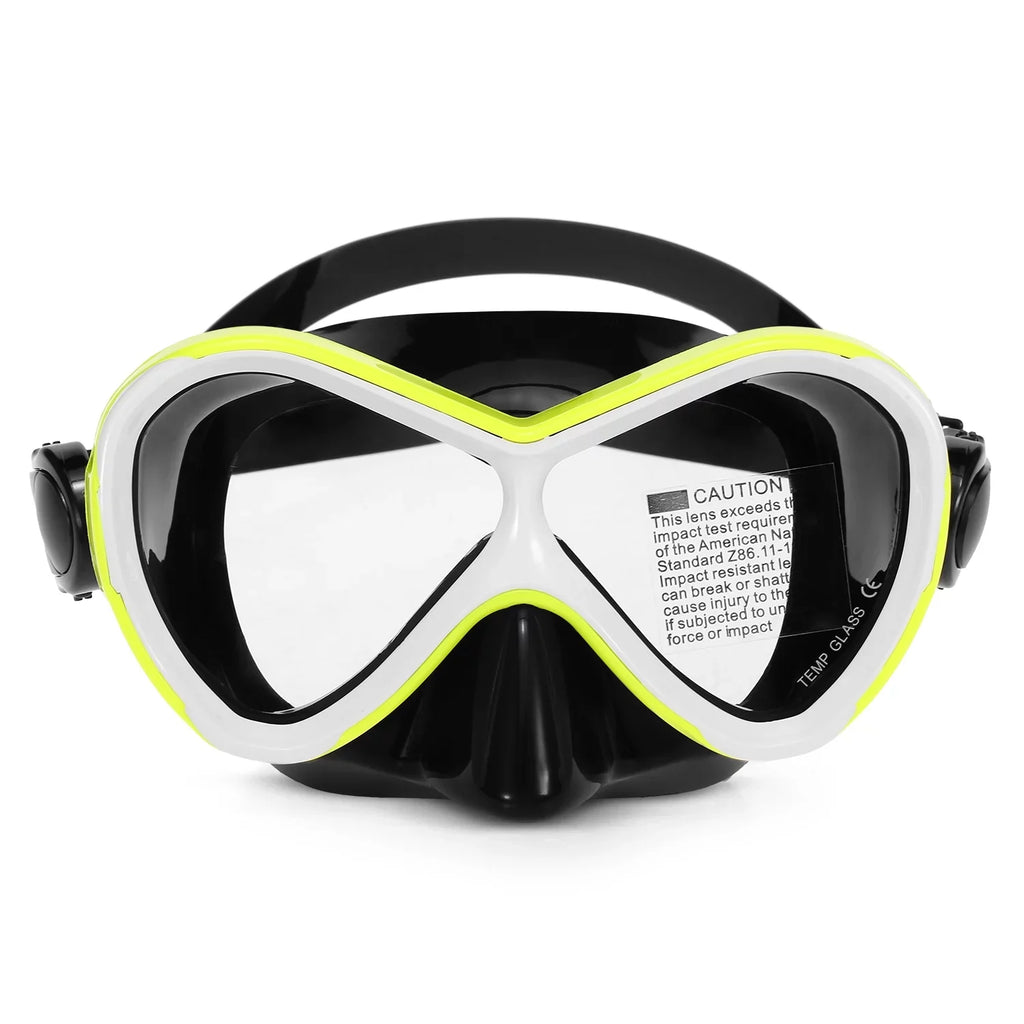 for Clear Set for Snorkel Vision Goggles Professional Kids Swimming with Tube Underwater Snorkel ammoon
