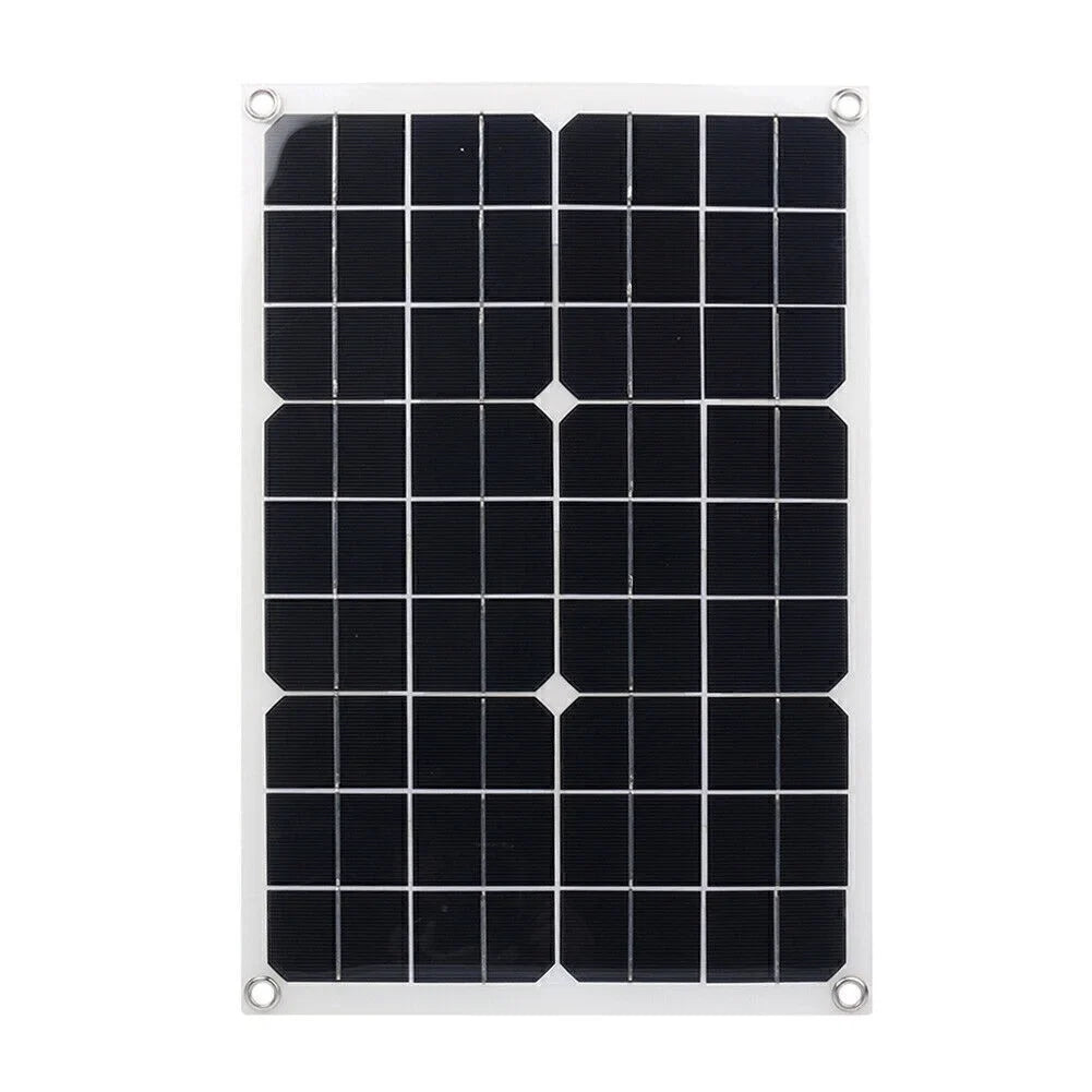 Output Charger Portable ligaofeng Waterproof Monocrystalline Battery with Panel 20W Ultra-thin Solar USB Multifunctional Ports