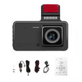 Dash Wide Driving Recorder, Support Touchscreen, 170° Dashcam Nebublu Angle, 4 Car Inch Night-Vision Camera,