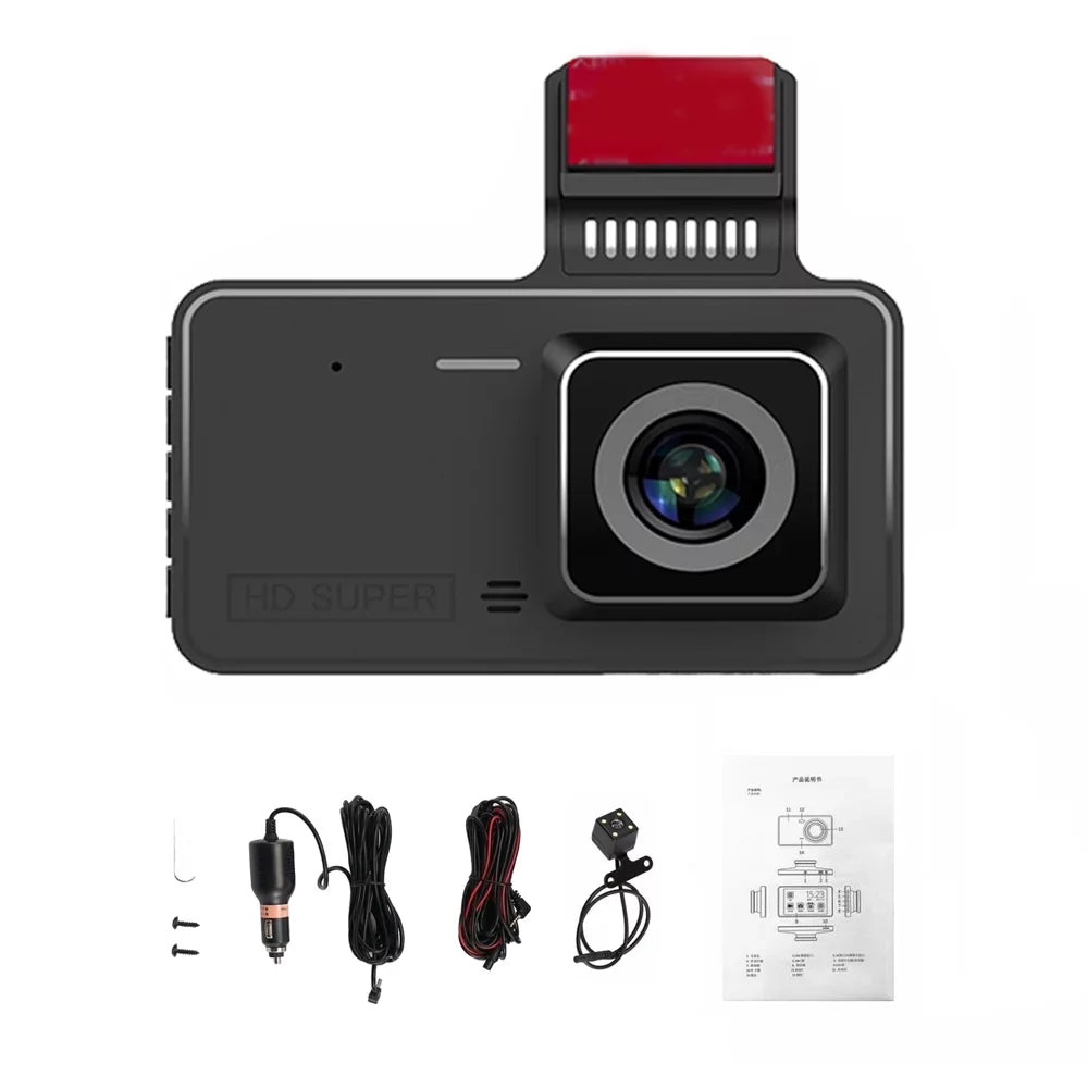 Dash Wide Driving Recorder, Support Touchscreen, 170° Dashcam Nebublu Angle, 4 Car Inch Night-Vision Camera,