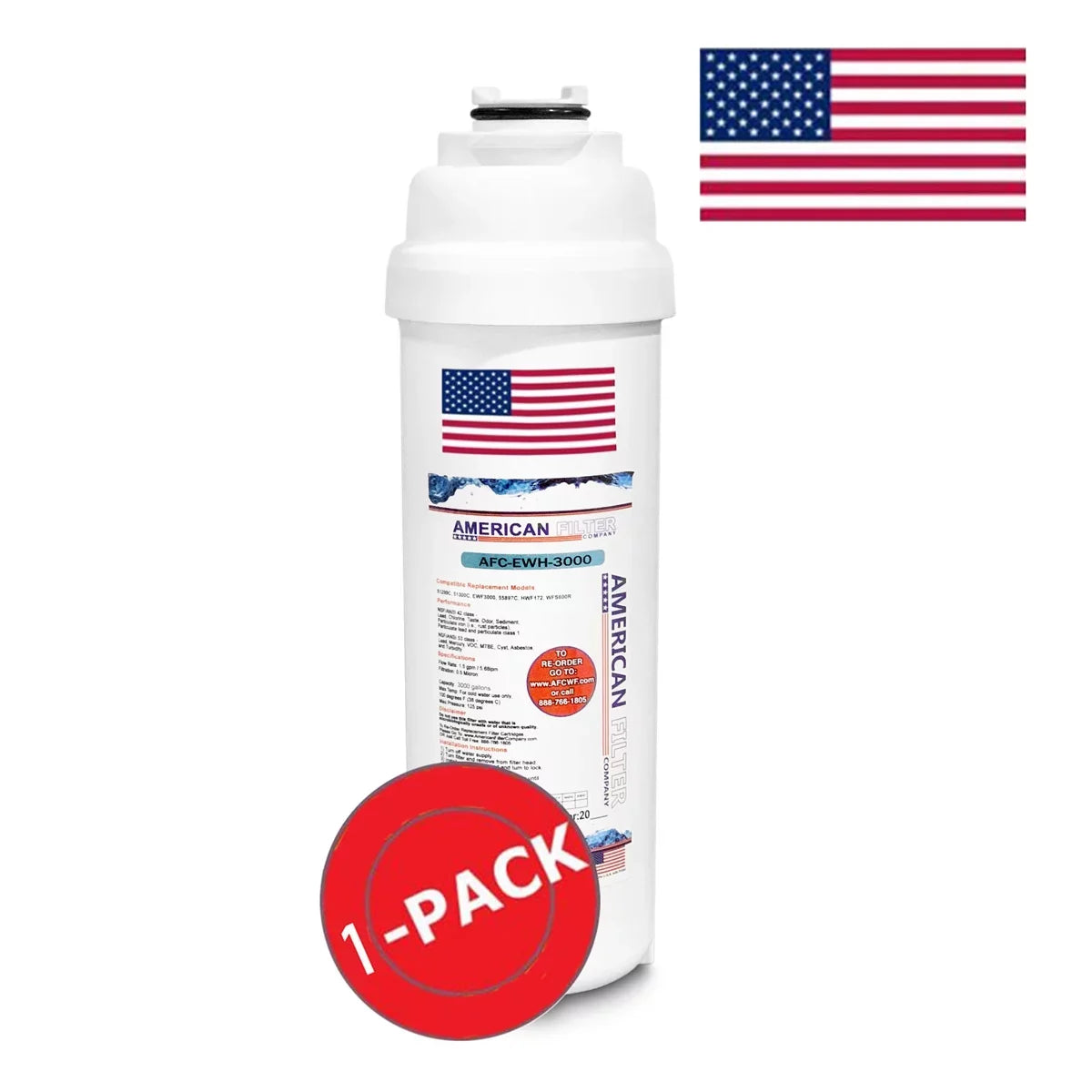 Brand Filter Water Compatible LCRSP8K U.S.A. Filters - Fountain Made 1 , with Model WaterSentry® AFC - in # AFC-EWH-3000 , ,