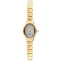 Dial with Analog Watch in Adult Elgin Oval Gold Steel(EG9759) Stainless Female