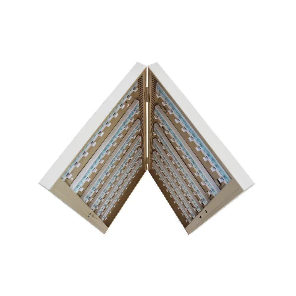 Beige 100 Lock Key Hooks Organizer Key Cabinet EQCOTWEA Wall Mount Box