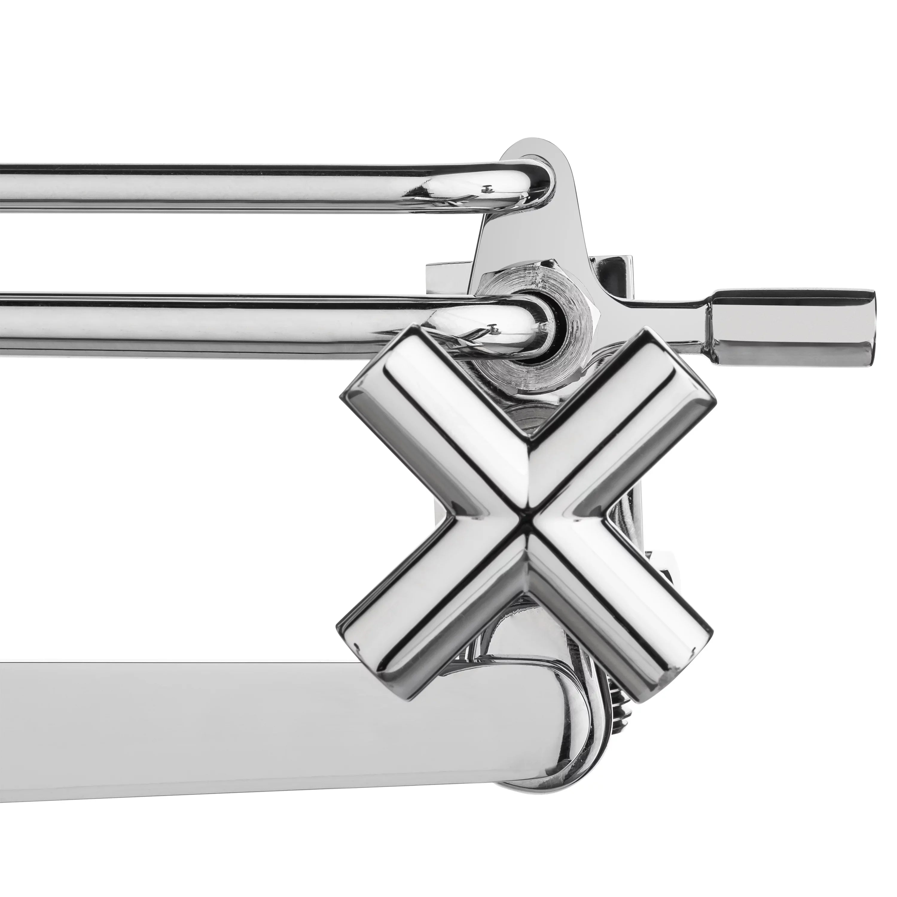 Silver Side-Mounted Temperature Wand, in Bidet Metal Spray All Brondell Attachable Ambient with Adjustable