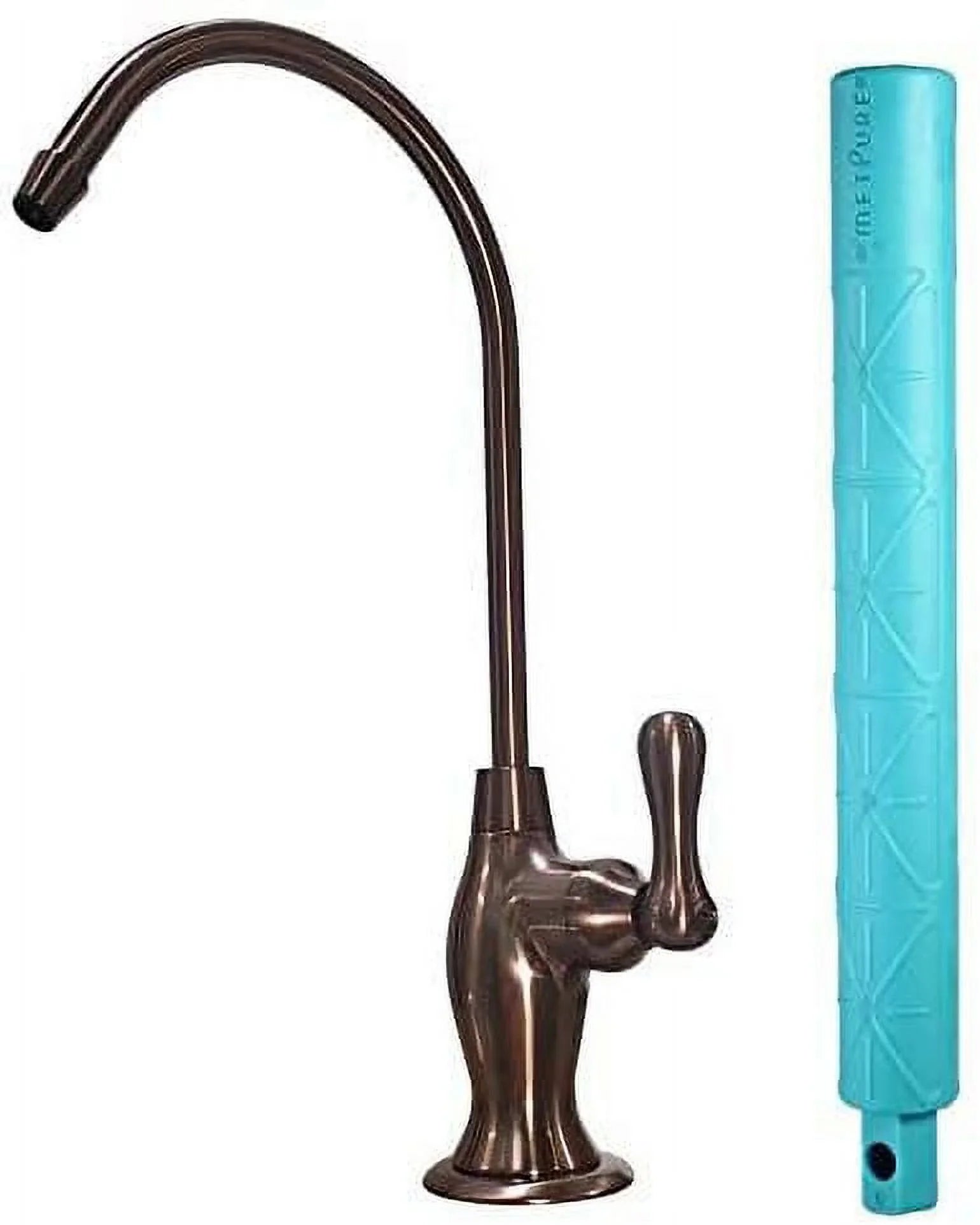 Rose Style Reverse Water Gap Metpure Osmosis Wrench Non Vase Faucet Filtration Faucet Air Gold With Dispenser Drinking Water